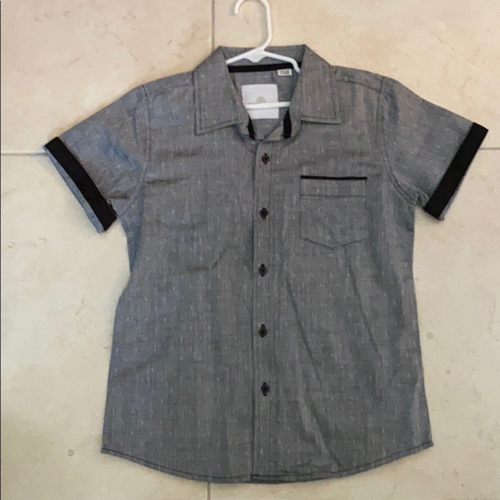 Little boys button up shirt